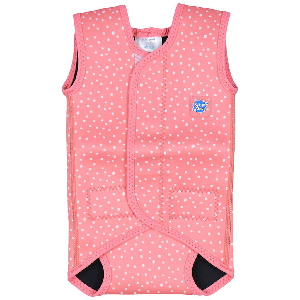 Splash About Våddragt - Baby Wrap - Pink Dotty