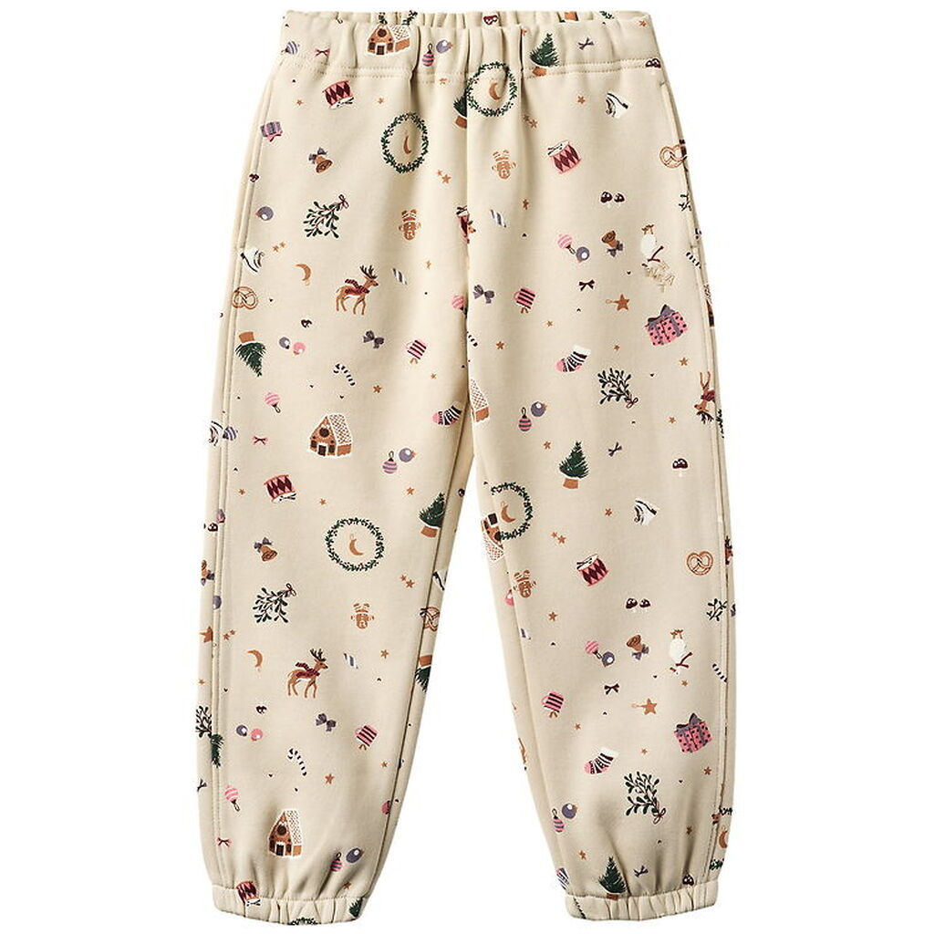 Wheat Sweatpants - Cass - Offwhite Holiday