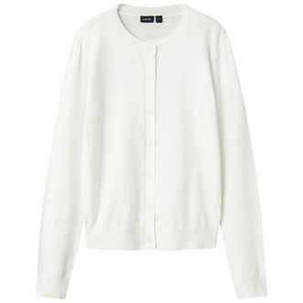 LMTD Cardigan - Strik - NlfDancy - Bright White