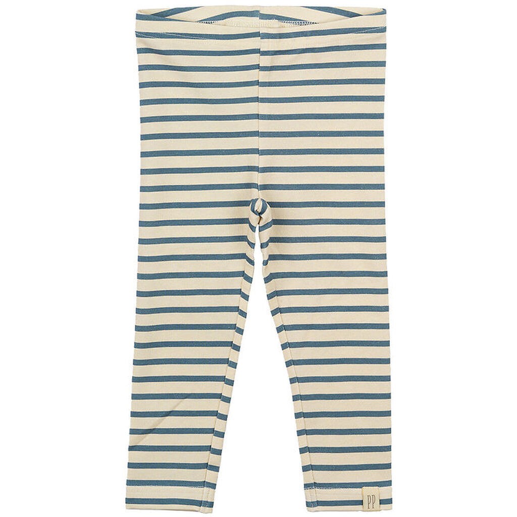 Petit Piao Leggings - Sum - Blue Mirage/Off White