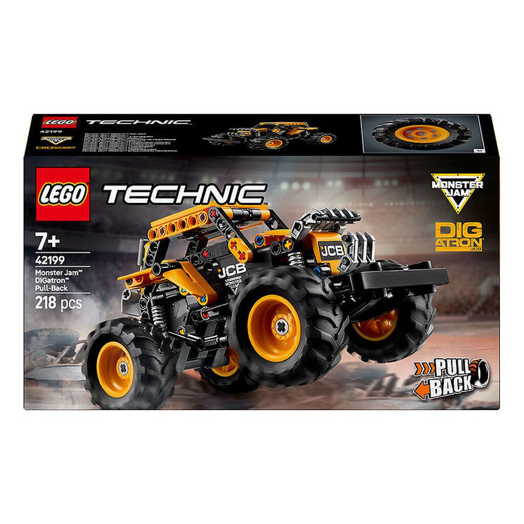 LEGOÂ® Technic - Monster Jam DIGatron pull-back 42199 - 218 Dele