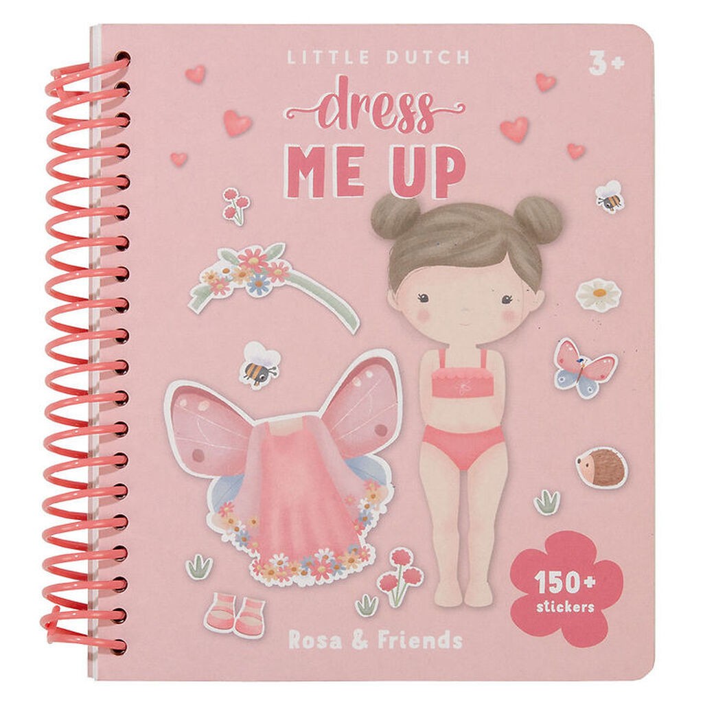 Little Dutch Udklædningsbog - Rosa & Friends