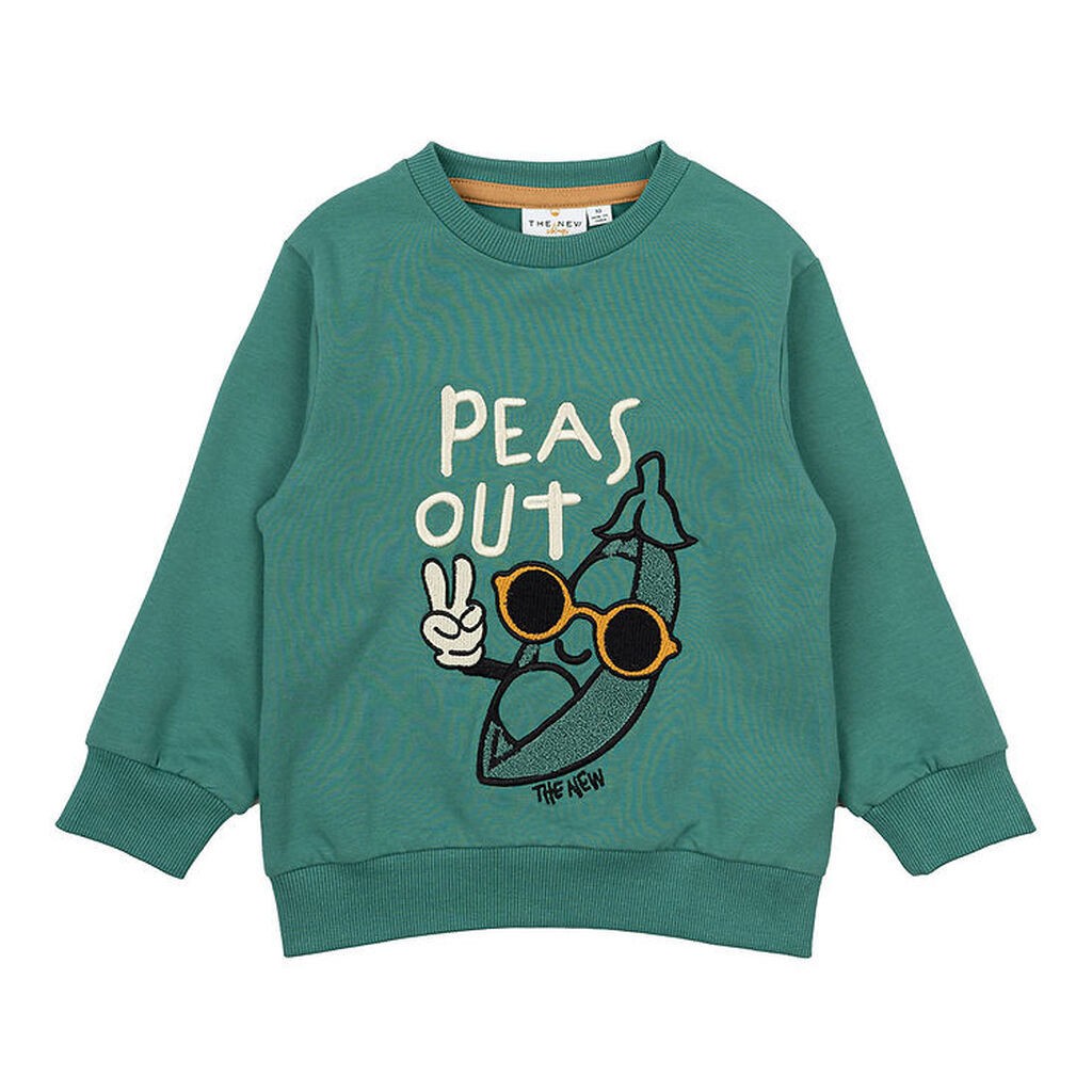 The New Siblings Sweatshirt - TnstNikolos - Bottle Green m. Brod