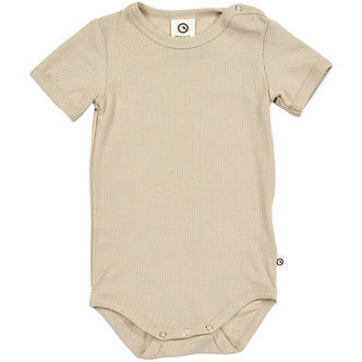 Müsli Body k/æ - Rib - Mellow - Cashmere