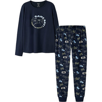 Name it Nattøj 2-Delt - NkmNightset - Navy Blazer