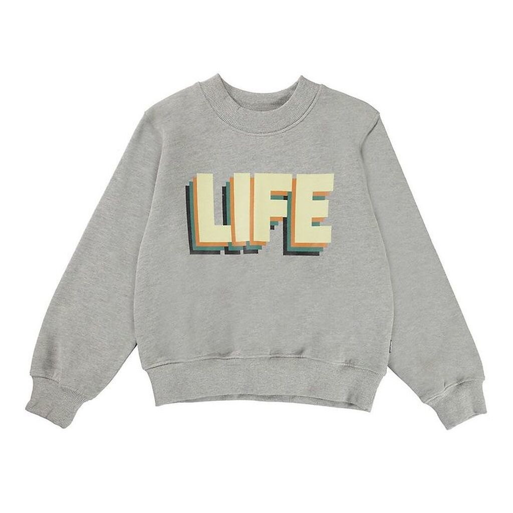 Molo Sweatshirt - Marge - Greymelange Life