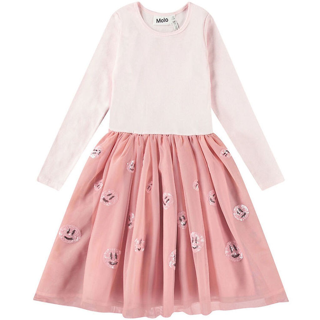 Molo Kjole m. Tyl/Palietter - Cyrus - Charlotte Pink