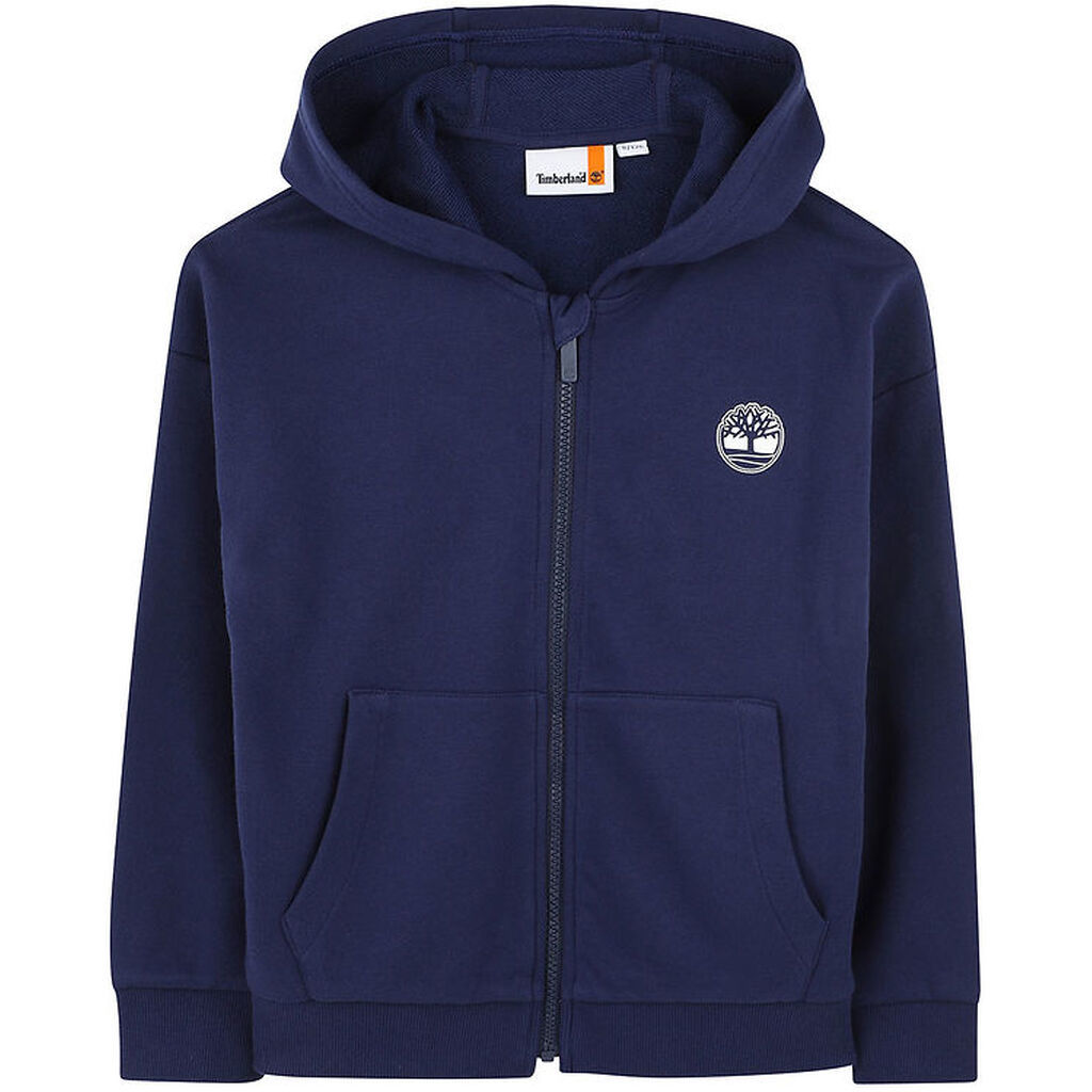 Timberland Cardigan m. Hætte - Medieval Blue