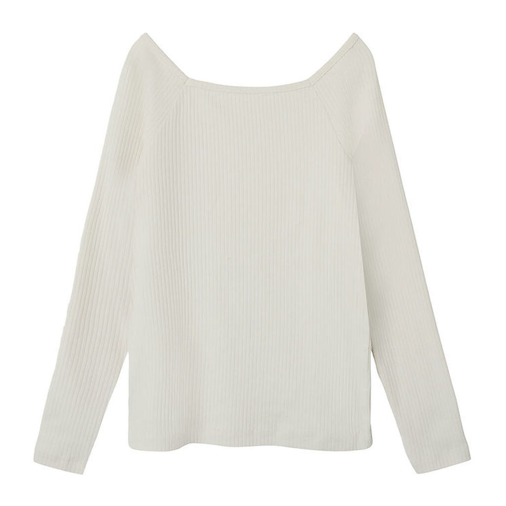 Name It Bluse - Rib - NkfOtilia - Jet Stream