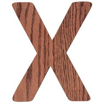 Sebra Træbogstaver - X