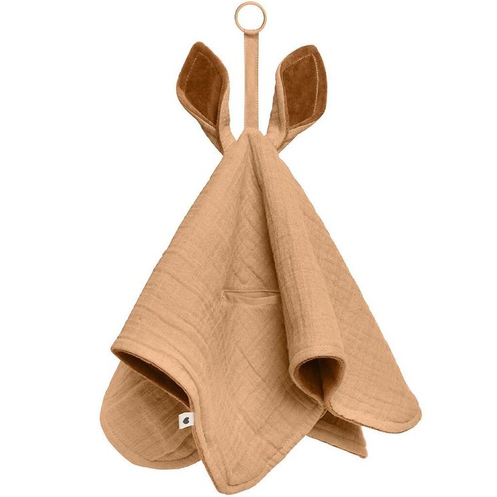 BIBS Nusseklud - 40x40 cm - Kangaroo - Sand/Caramel