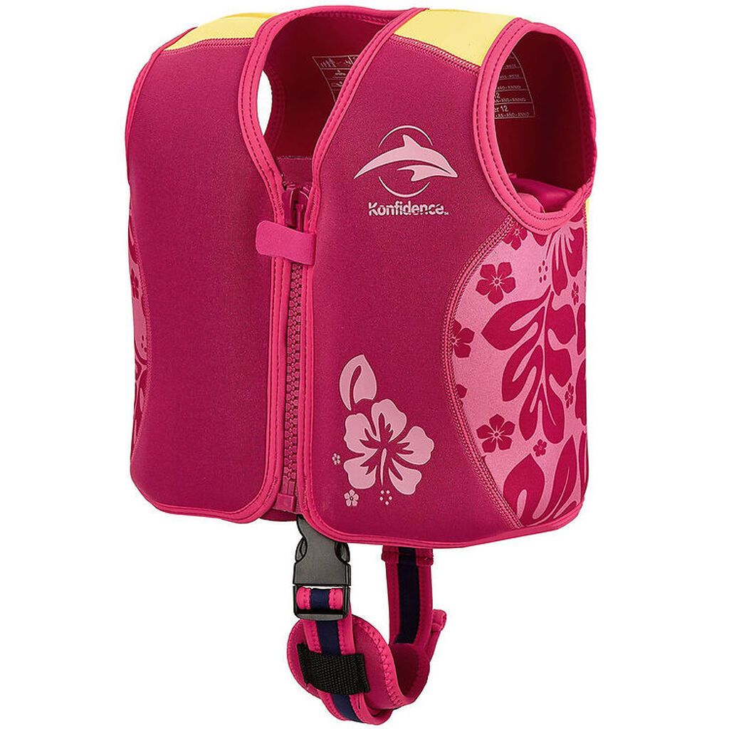 Konfidence Svømmevest - UV50+ - Oahu/Pink