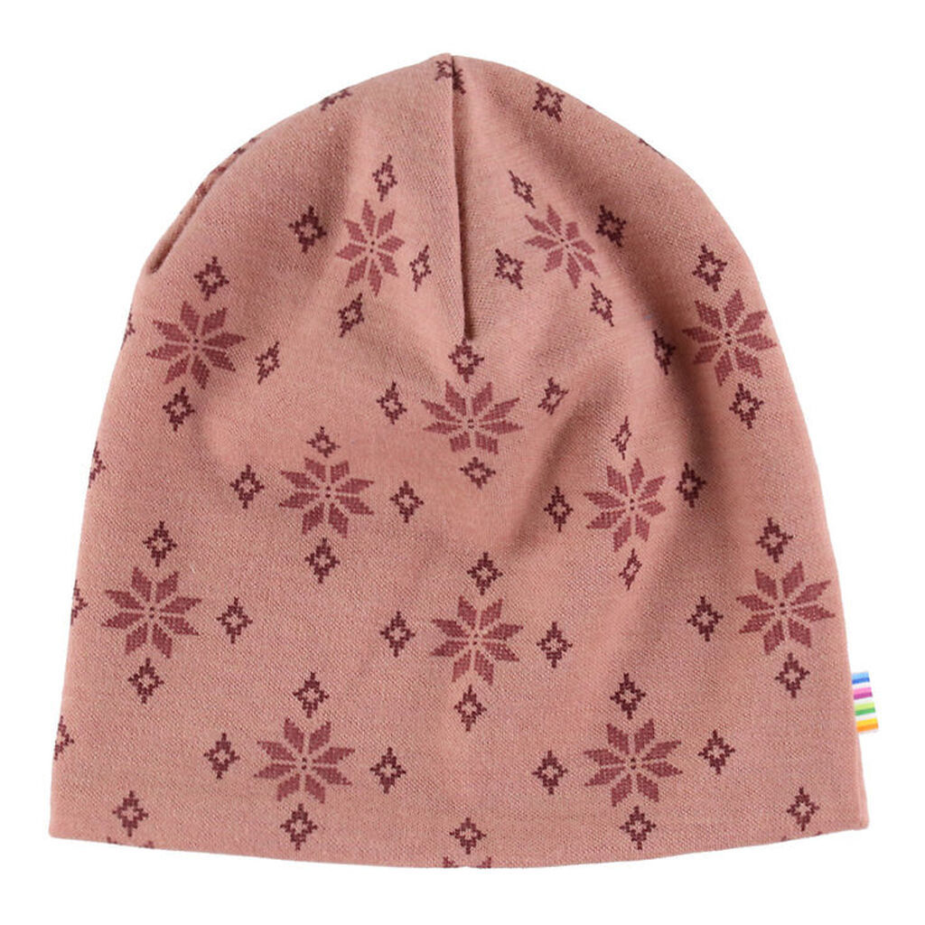 Joha Hue - 2-lags - Uld/Bomuld - Rose m. Snefnug