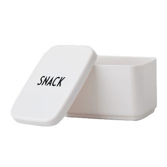 Design Letters Snackboks - Hvid m. Tekst