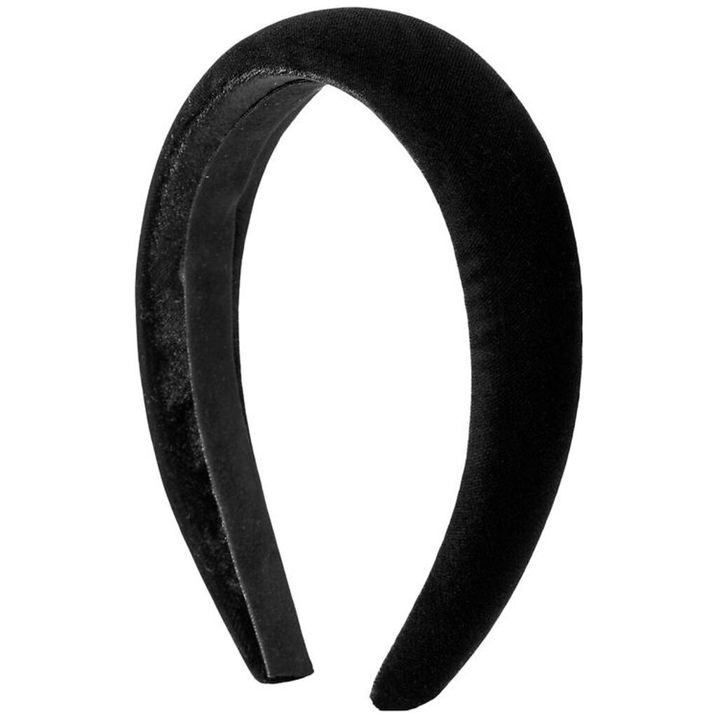 DAY ET Hårbøjle - Velour - Sort