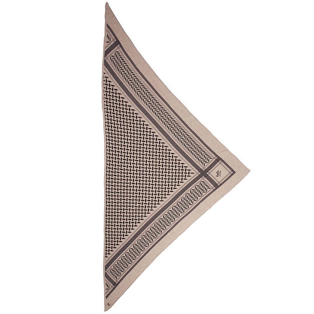 Lala Berlin Tørklæde - 162x85 - Triangle Trinity Classic M - Dun