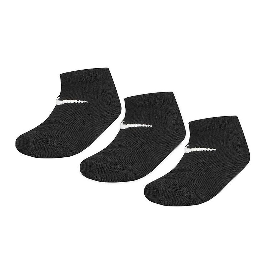 Nike Ankelstrømper - Cushioned - No Show - 3-pak - Sort