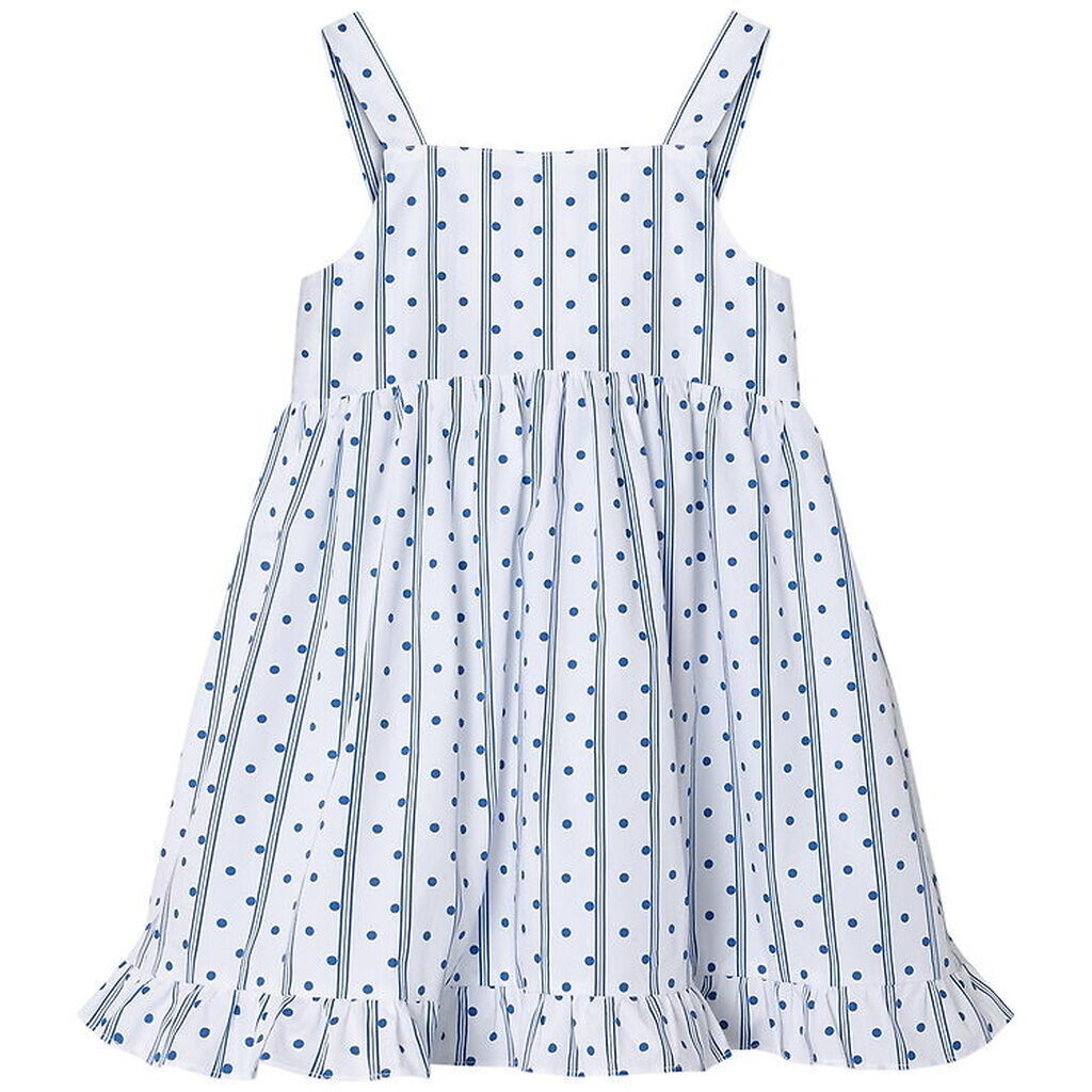 Fliink Kjole - Polka - Cloud Dancer Dot Aop