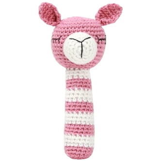 NatureZoo Rangle - Lama - Støvet Rosa