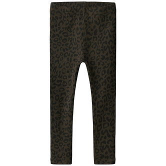 Name It Leggings - Rib - Leo - NmfLeleo - Delicioso