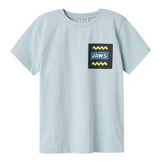Name It T-shirt - NkmMakai Jaws - Celestial Blue