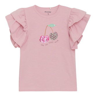 Minymo T-shirt - Bleached Mauve