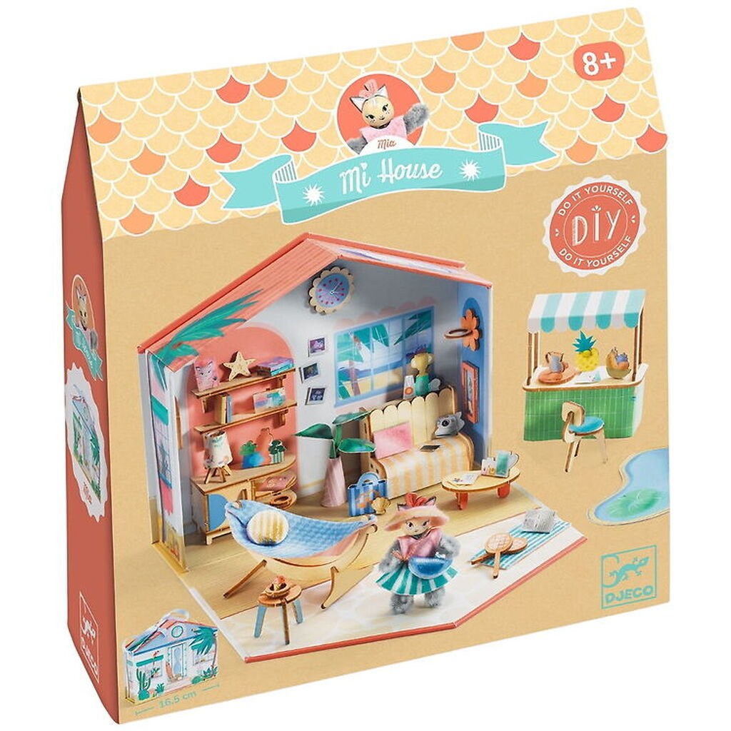 Djeco Kreasæt - DIY - Mi House - Mia