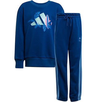 adidas Performance Sweatsæt - Stitch - LK DY LS JOG - DMARIN/SEF