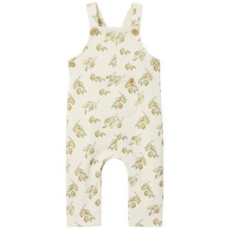 Lil' Atelier Smækbukser - Sweat - NbnJobo - Turtledove/Lemons