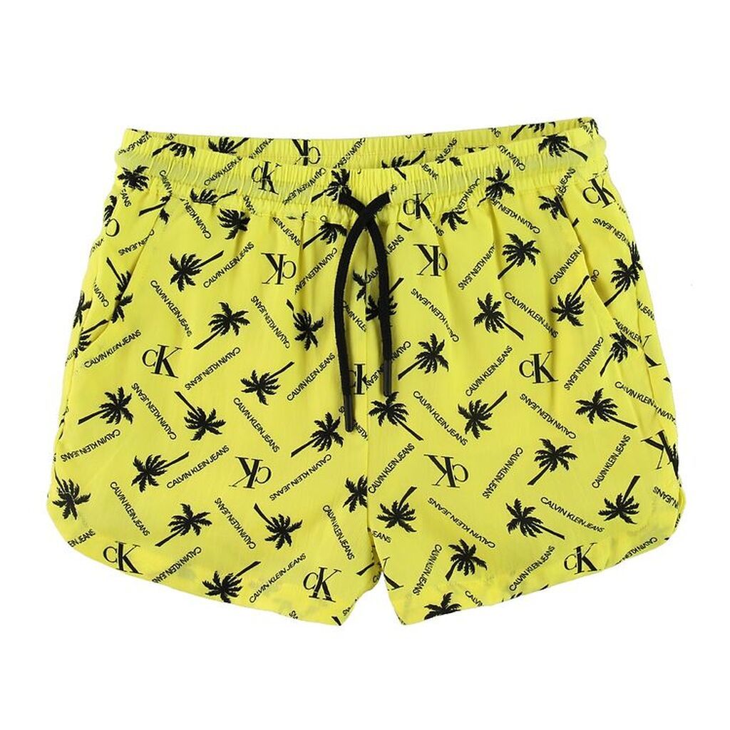 Calvin Klein Shorts - Palm - Gul m. Palmer