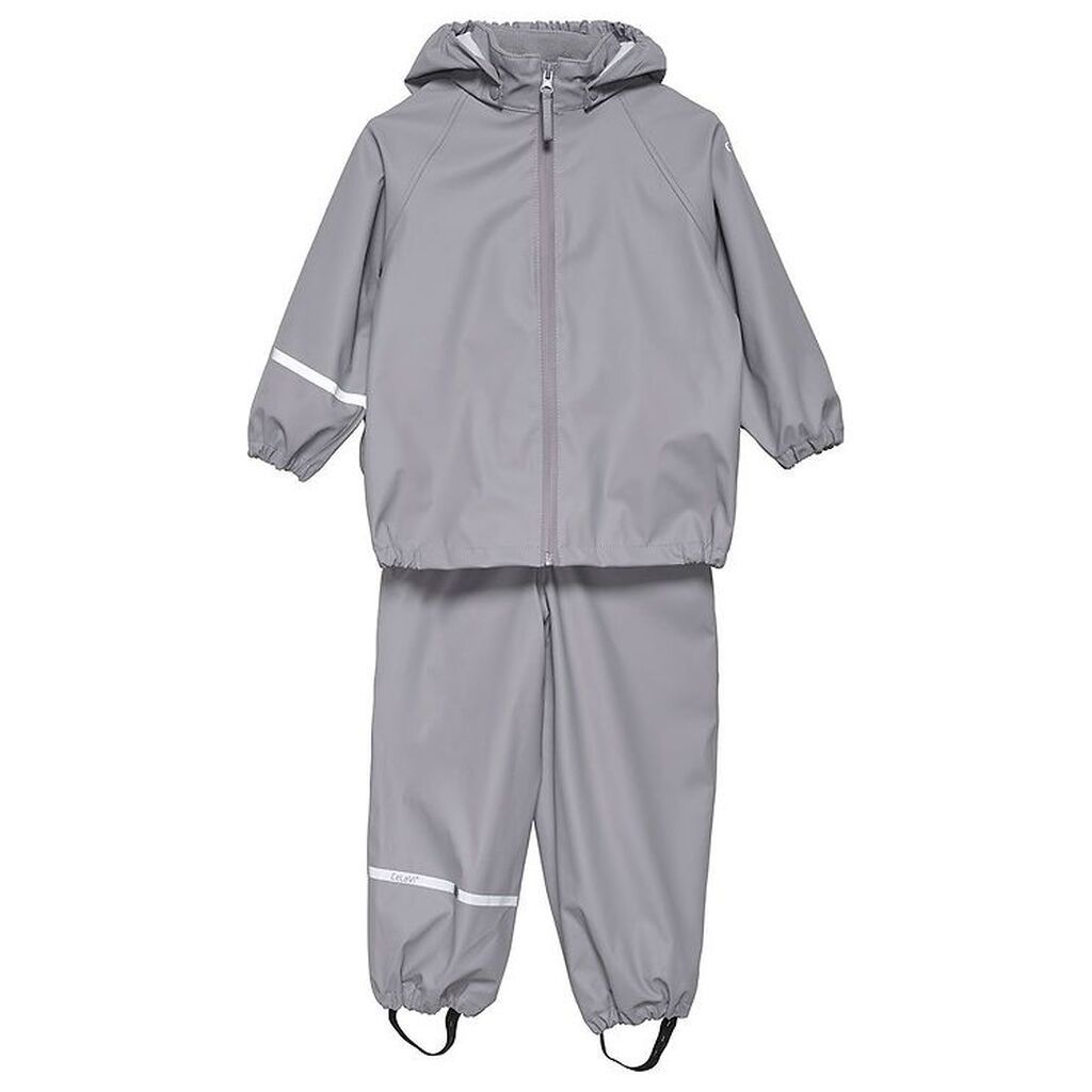 CeLaVi Regntøj m. Seler - PU - Gull