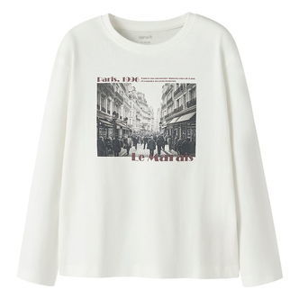 Name It Bluse - NkfVotea - Cloud Dancer/Le Marais