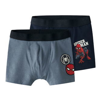 Name It Boxershorts - 2-pak - NmmOvile Spiderman - Navy Blazer