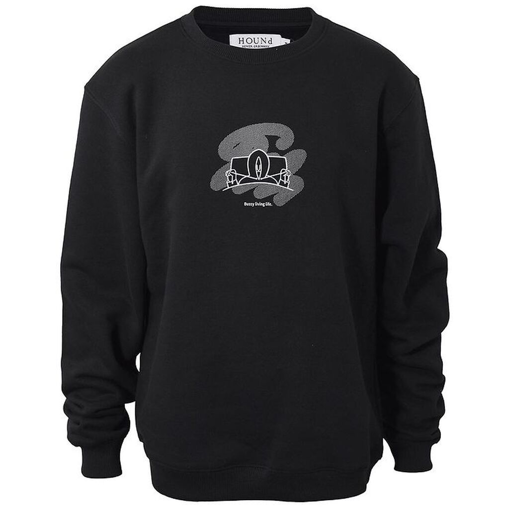 Hound Sweatshirt - Crewneck - Sort m. Print