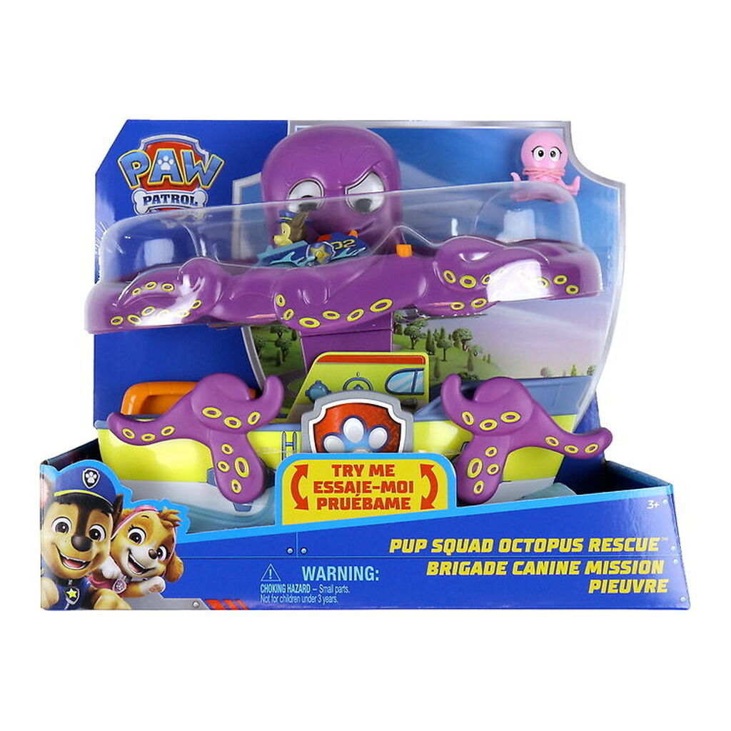 Paw Patrol Legesæt - Pup Squad Octopus Rescue
