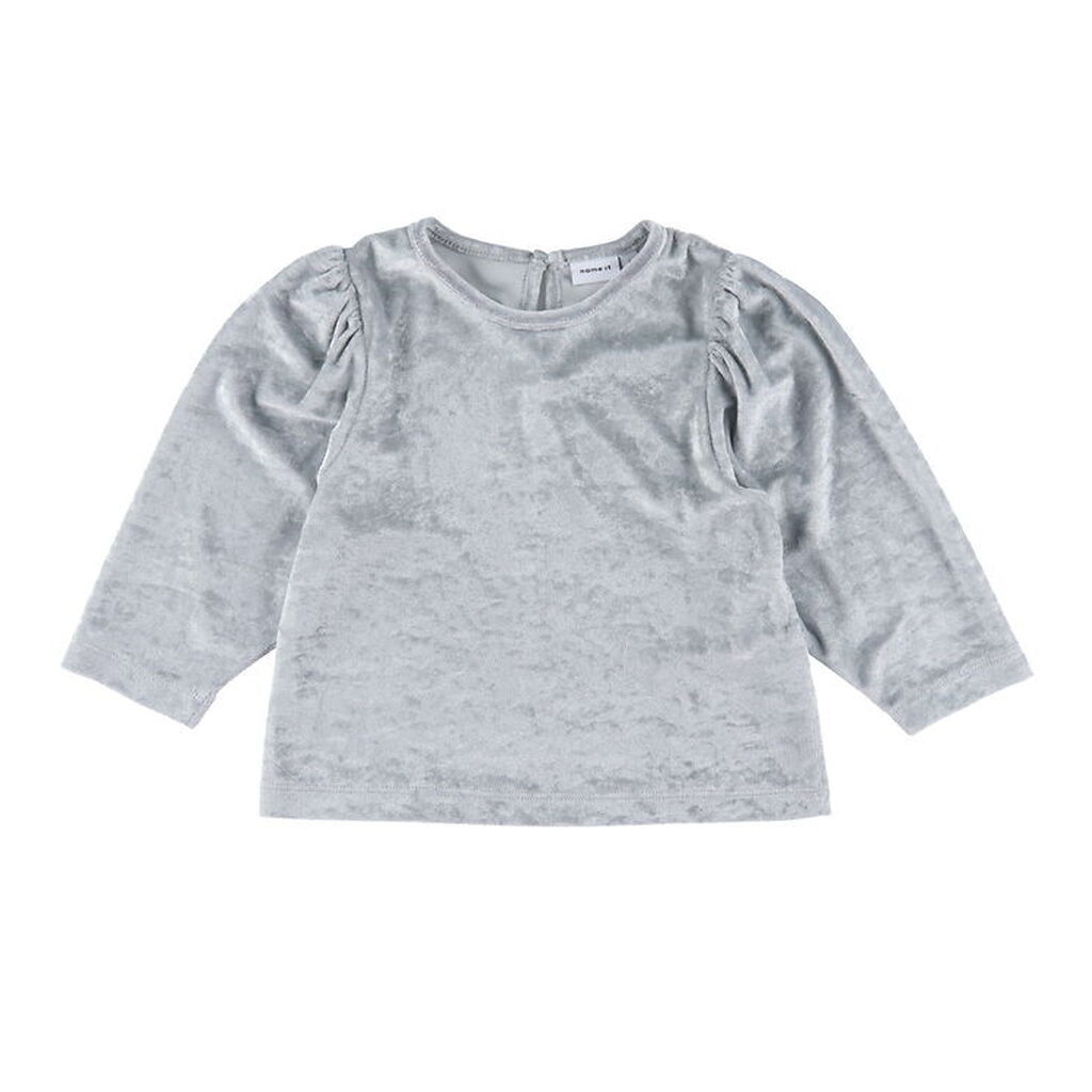 Name It Bluse - Velour - NkfSola - Wet Weather