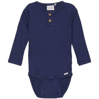 Minymo Body l/æ - Rib - Dark Navy