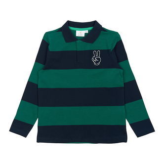 The New Polobluse - Piqué - TnPino - Navy Blazer Striped