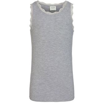 Petit by Sofie Schnoor Top - Rib - Grey Melange