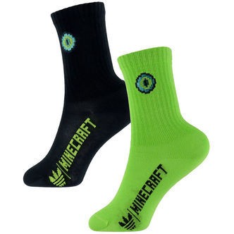 adidas Originals Strømper - 2-pak - Minecraft CR SO - Sort/Grøn