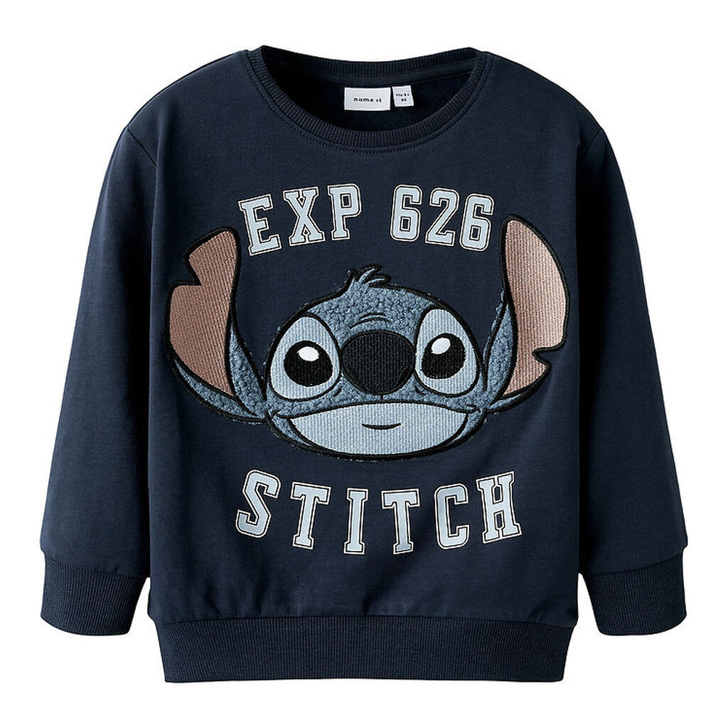 Name It Sweatshirt - NmmOnur - Stitch - Navy Blazer