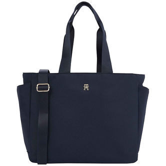 Tommy Hilfiger Pusletaske - TH Seasonal Changing - Space Blue