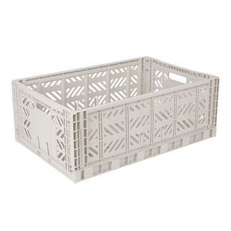 Aykasa Foldekasse - 60x40x22 cm - Maxi - Light Gray
