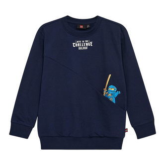 LEGOÂ® Wear Ninjago Sweatshirt - LwsAku - Mørkeblå