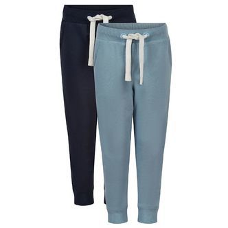 Minymo Sweatpants - 2-pak - Ashley Blue/Navy