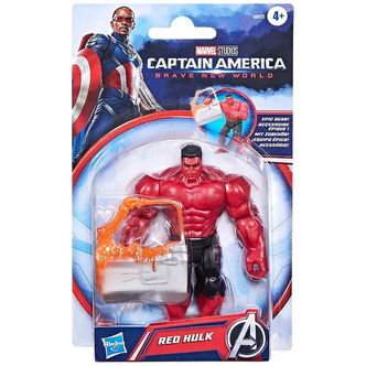 Marvel Avengers Actionfigur - Rød Hulk - 10cm