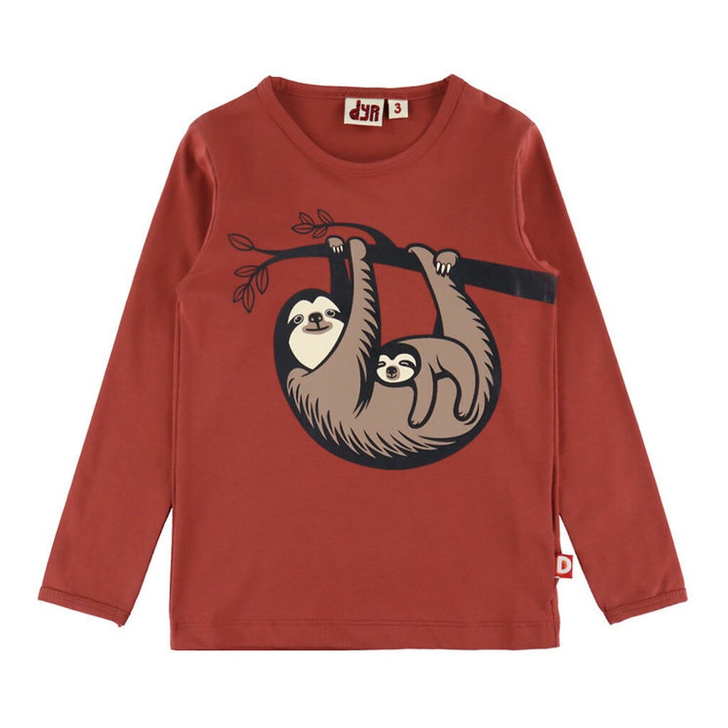 DYR-Cph Bluse - Dyrroar - Brick Dovendyr Mor