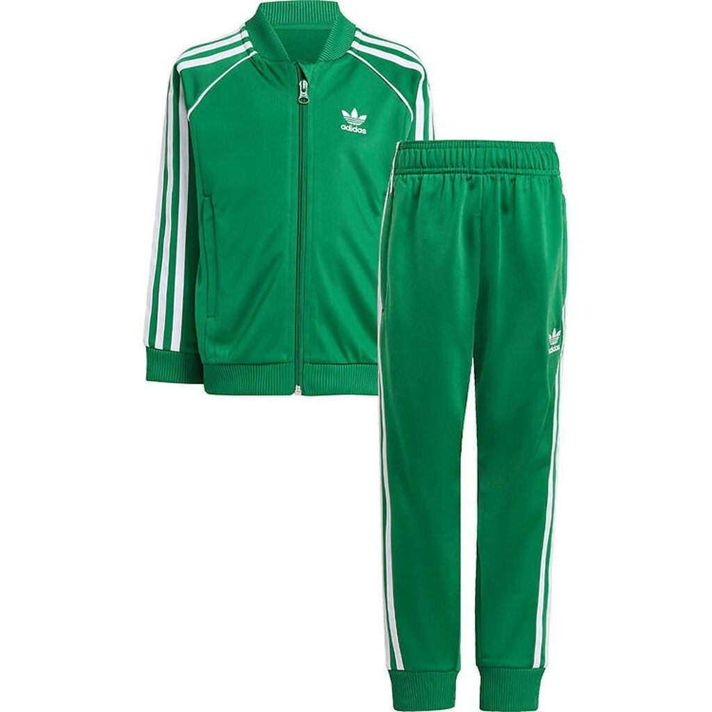 adidas Originals Træningssæt - Grøn m. Hvid