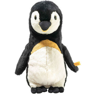 Steiff Bamse - 34cm - Nala Penguin - Sort/Hvid