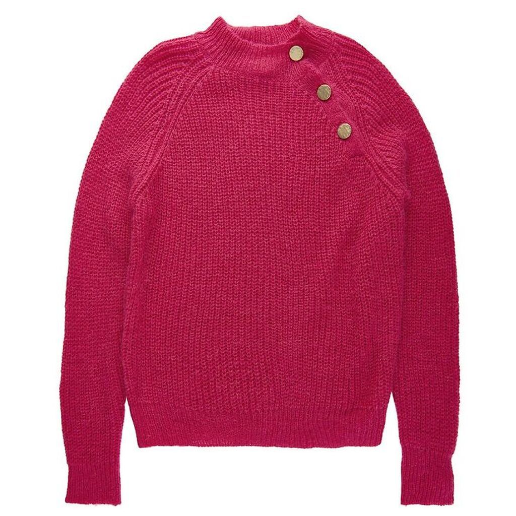 Soft Gallery Bluse - Strik - SgKiki - Pink Peacock